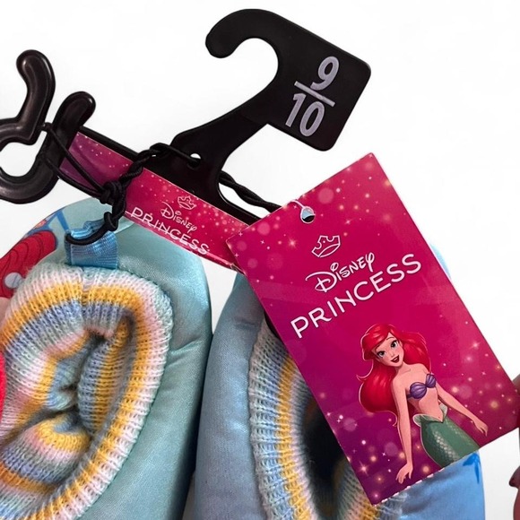 The Little Mermaid‎ Ariel and Flounder plush slippers - Picture 2 of 4